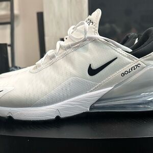 Nike Men's Air Max 270 White and Black Sneakers- Brand New